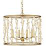 4_Currey & Company 23.5" Adagio 4-Light Crystal Chandelier more views