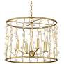 5_Currey & Company 23.5" Adagio 4-Light Crystal Chandelier more views