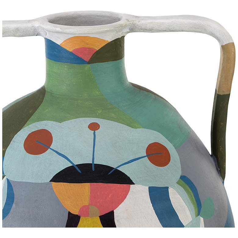 Image 3 Currey & Company 23.5" Terracotta Amphora Large Multi-Colored Vase more views