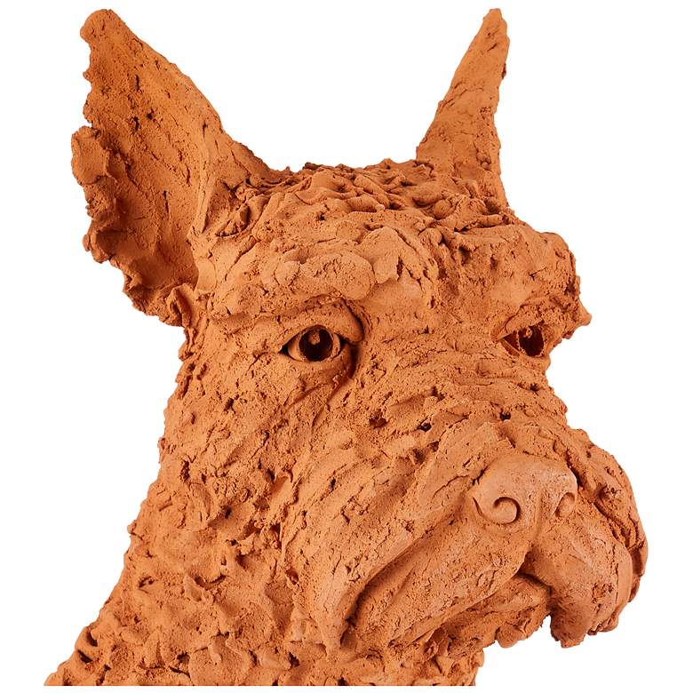 Image 4 Currey & Company 23.5" Terracotta Oscar the Scottish Terrier more views
