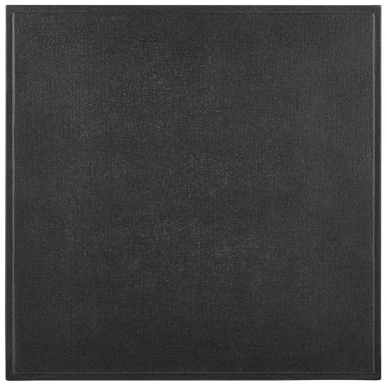 Image 3 Currey & Company 24" Verona Black Linen End Table more views