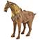 Currey & Company 25.5" Tang Dynasty Grande Iron Horse