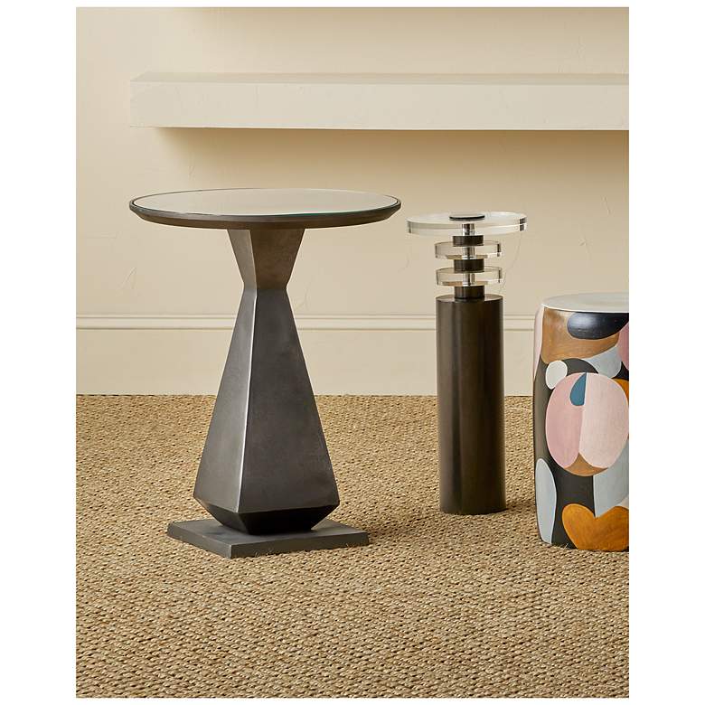 Image 6 Currey & Company 25" Janil Accent Table more views