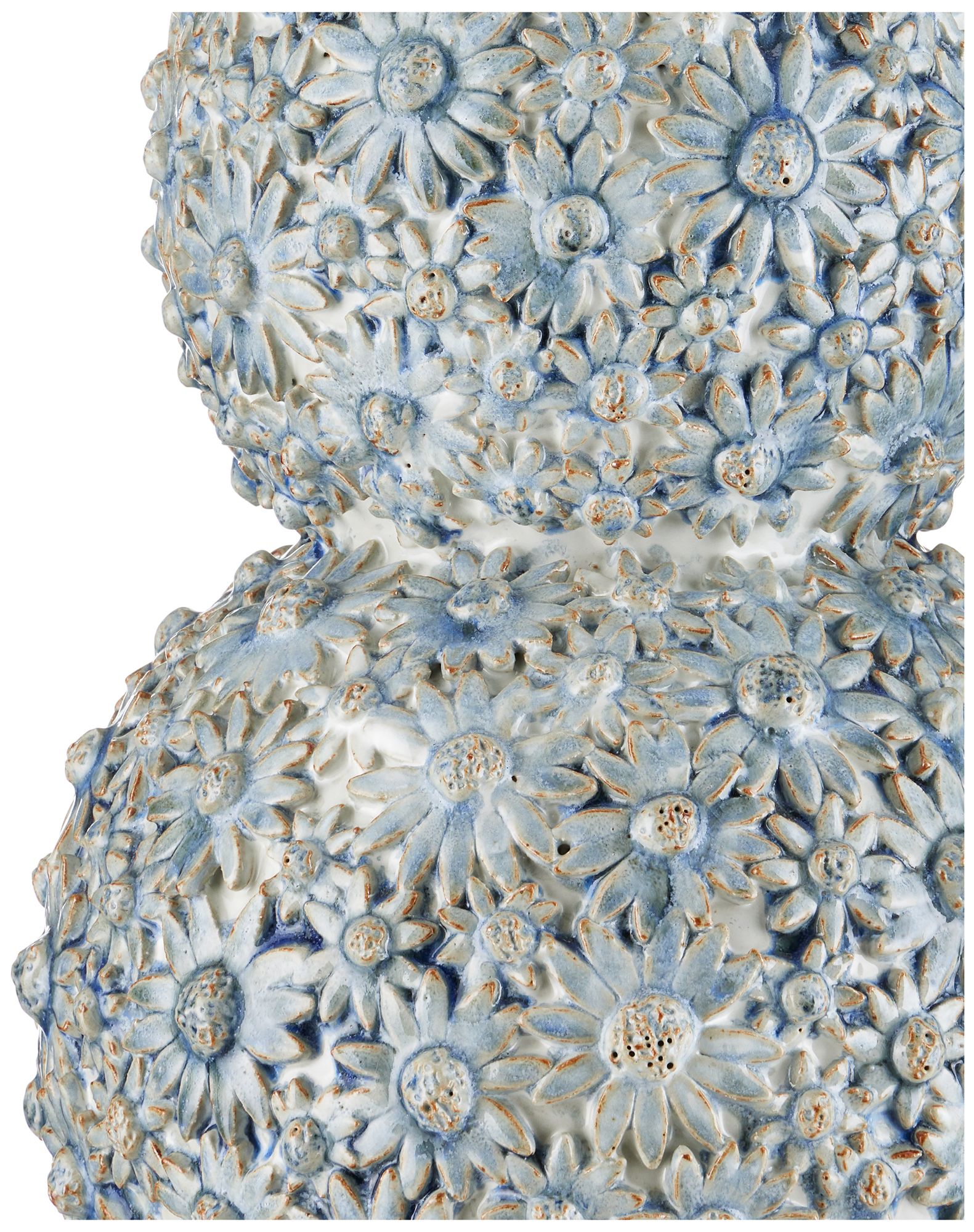 Image 2 Currey & Company 26.0" Jessamine Blue Ceramic Table Lamp more views