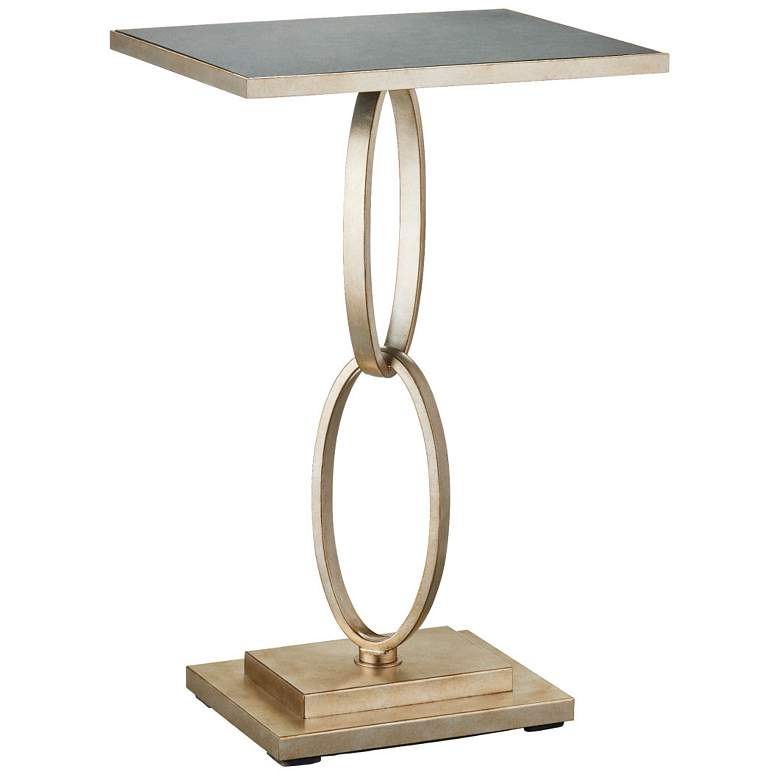 Image 1 Currey & Company 27.25" Bangle Champagne Accent Table