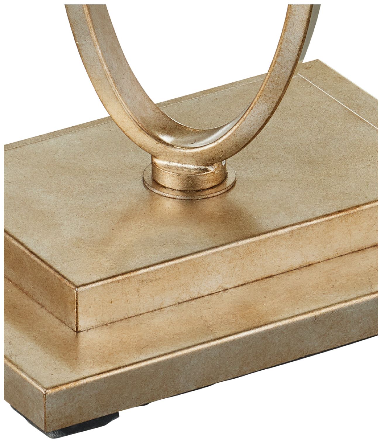 Image 3 Currey & Company 27.25" Bangle Champagne Accent Table more views