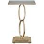 5_Currey & Company 27.25" Bangle Champagne Accent Table more views