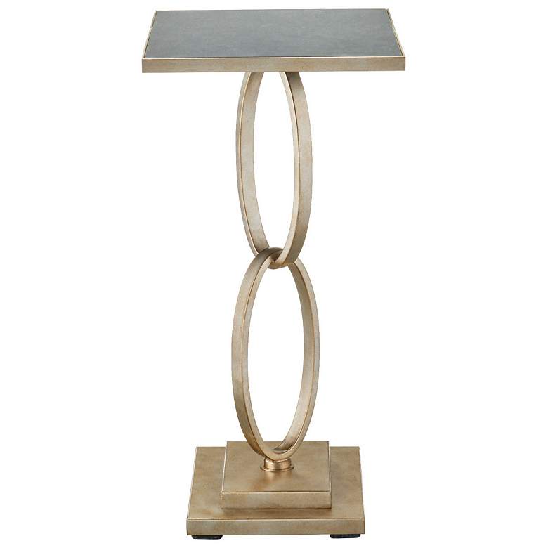 Image 6 Currey & Company 27.25" Bangle Champagne Accent Table more views