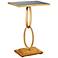 Currey & Company 27.25" Bangle Gold Accent Table