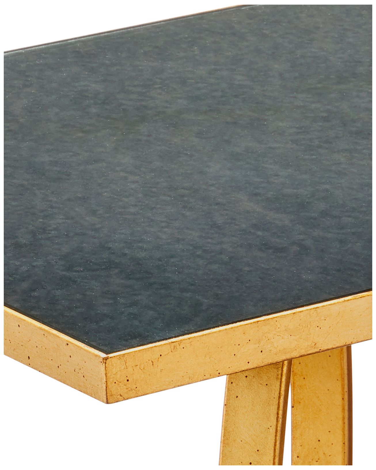 Image 2 Currey & Company 27.25" Bangle Gold Accent Table more views