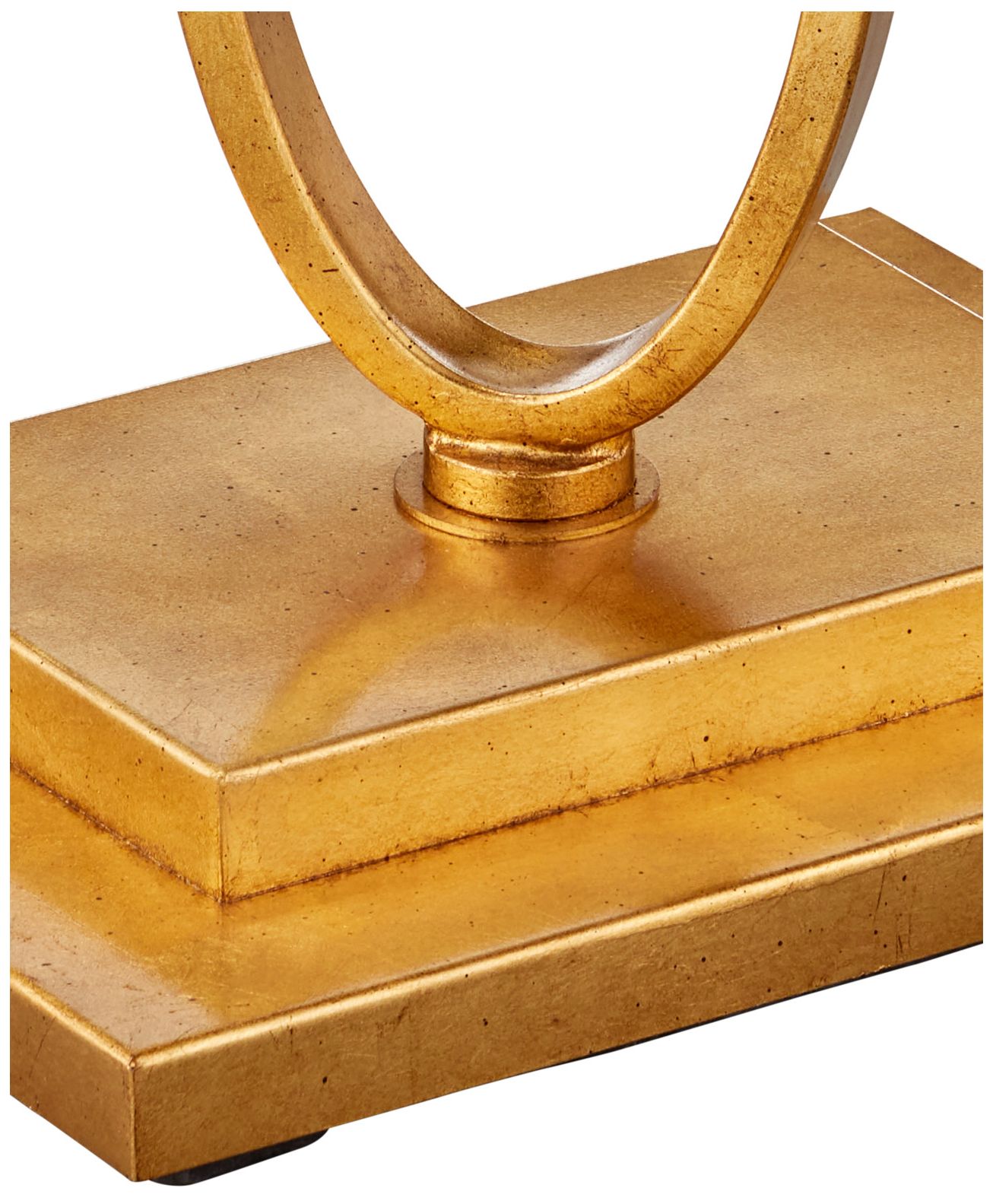 Image 3 Currey & Company 27.25" Bangle Gold Accent Table more views