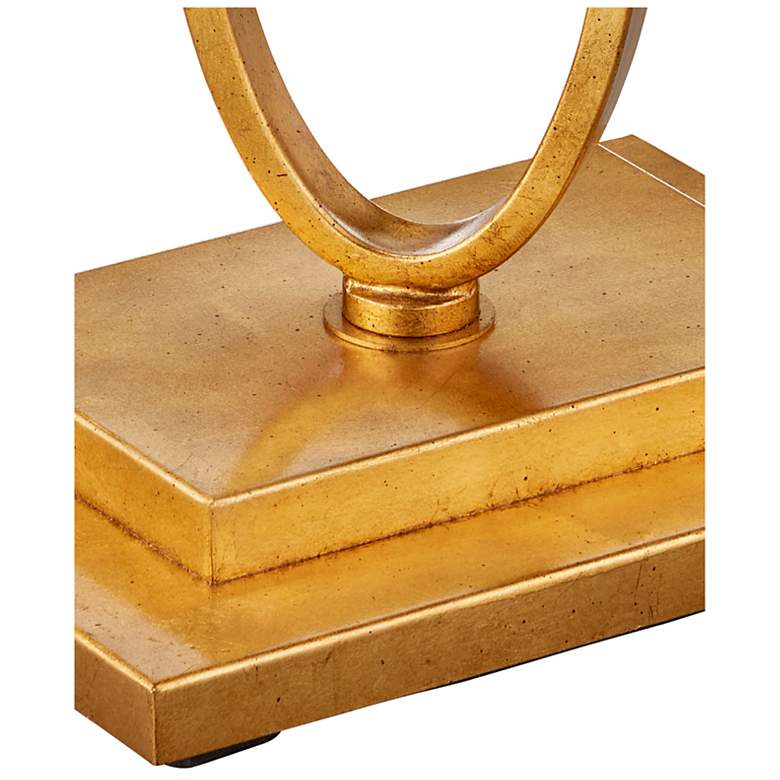Image 3 Currey & Company 27.25" Bangle Gold Accent Table more views