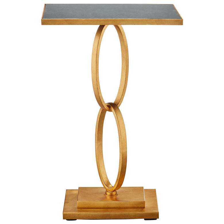 Image 5 Currey & Company 27.25" Bangle Gold Accent Table more views