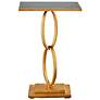 5_Currey & Company 27.25" Bangle Gold Accent Table more views