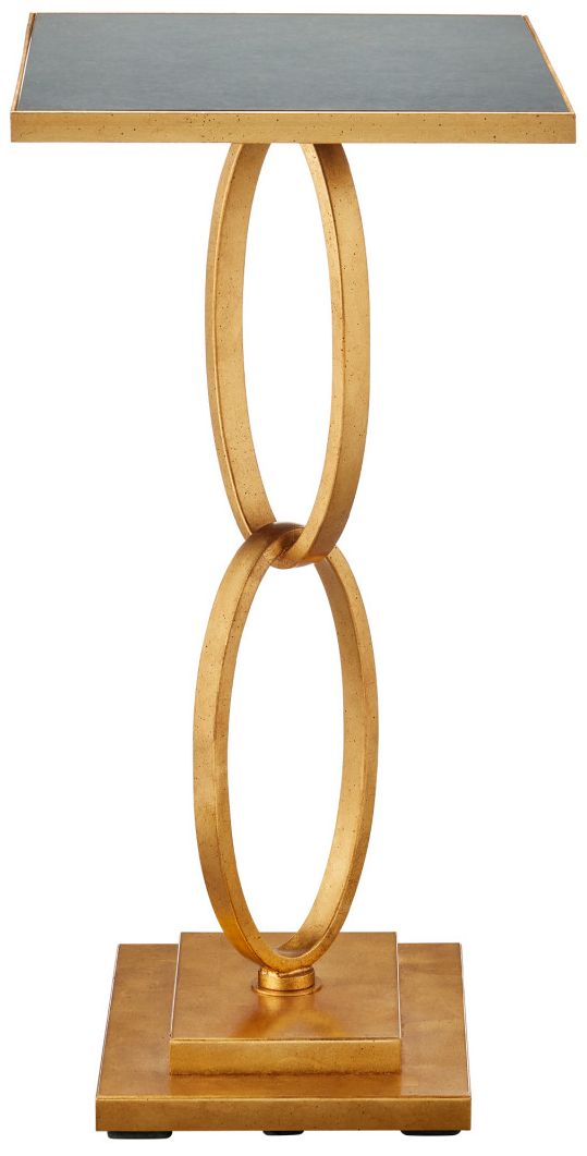 Image 6 Currey & Company 27.25" Bangle Gold Accent Table more views