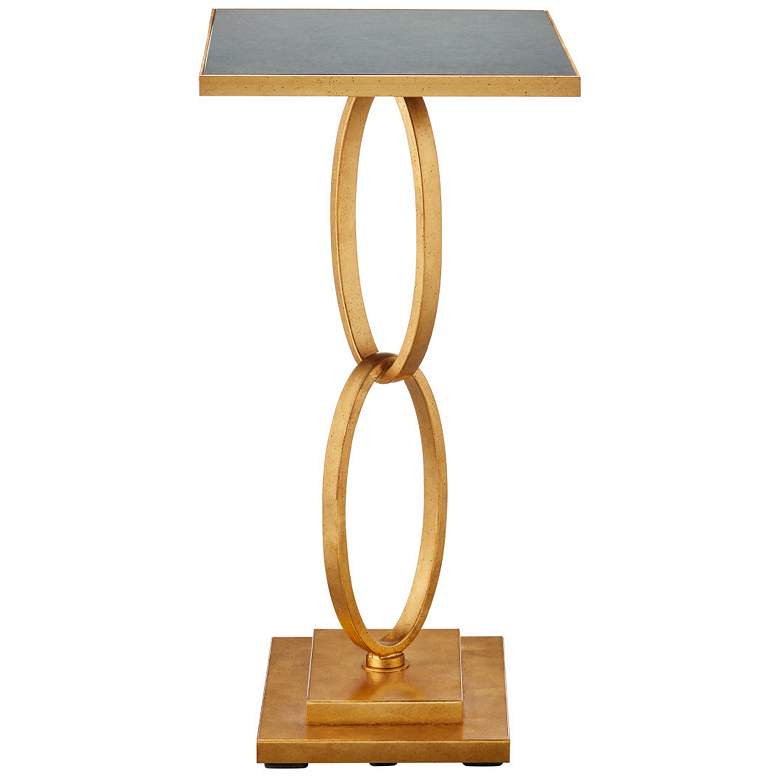 Image 6 Currey & Company 27.25" Bangle Gold Accent Table more views