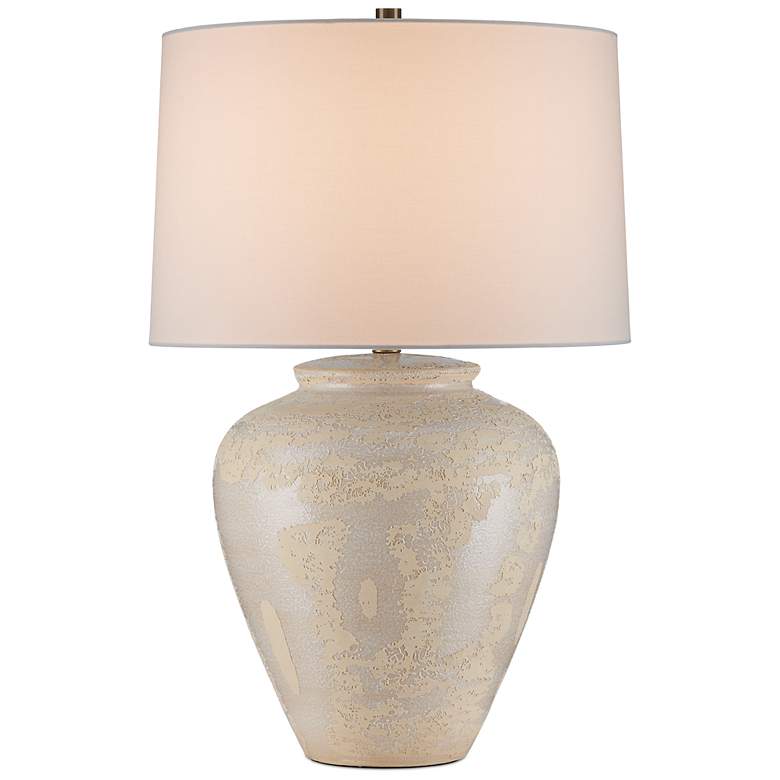 Image 2 Currey & Company 27.5" Mimi Ivory Ceramic Table Lamp