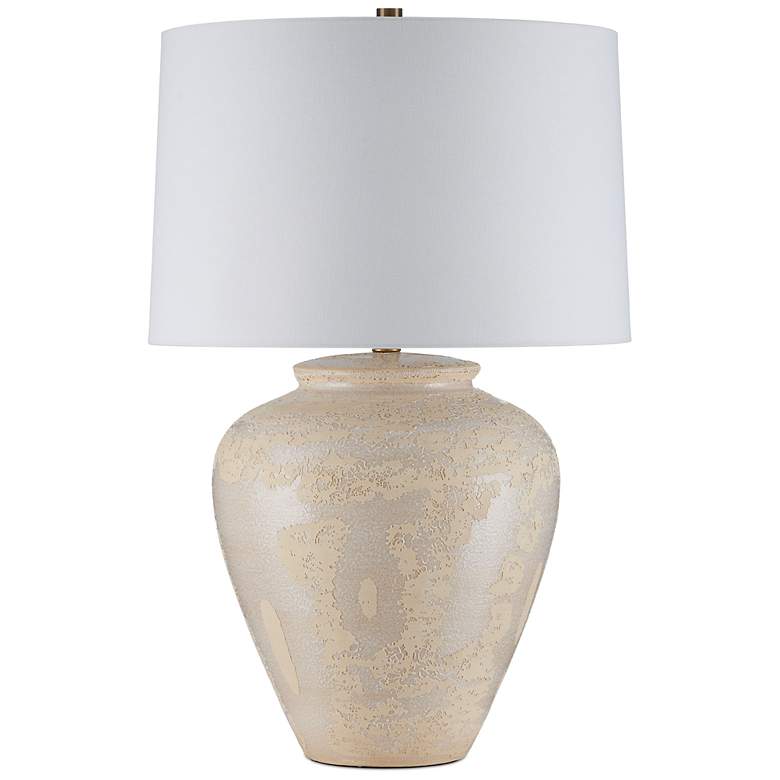 Image 6 Currey & Company 27.5" Mimi Ivory Ceramic Table Lamp more views