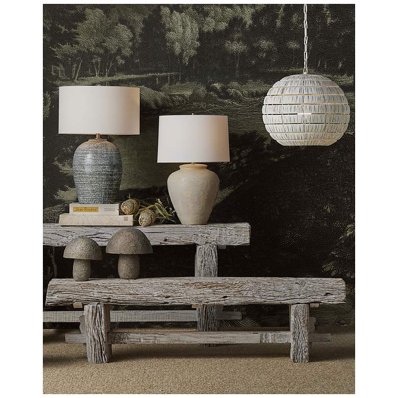 Image 7 Currey & Company 27.5" Mimi Ivory Ceramic Table Lamp more views