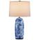 Currey & Company 27.5" Pallas Blue Table Lamp