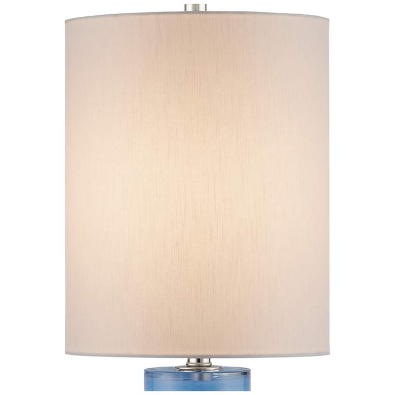 Image 3 Currey & Company 27.75" Aquaviva Blue Table Lamp more views