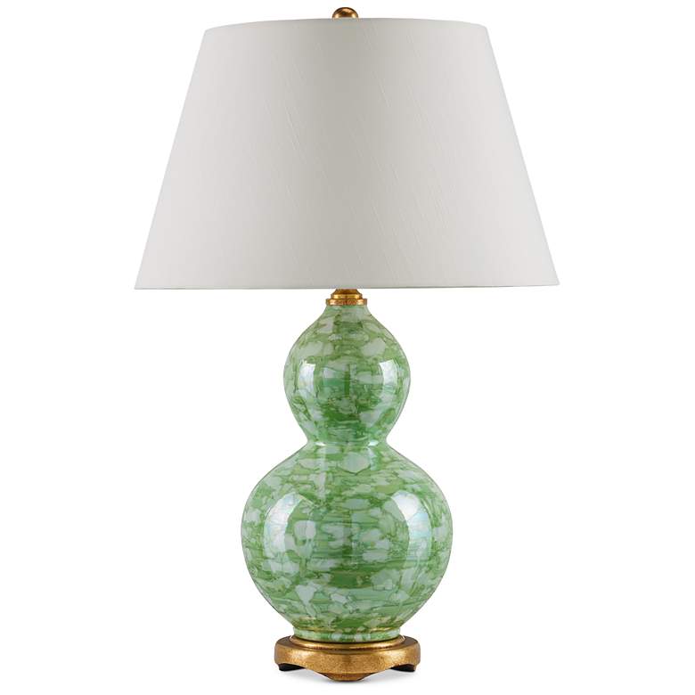 Image 5 Currey & Company 28.25" Eau de Nil Porcelain Table Lamp more views