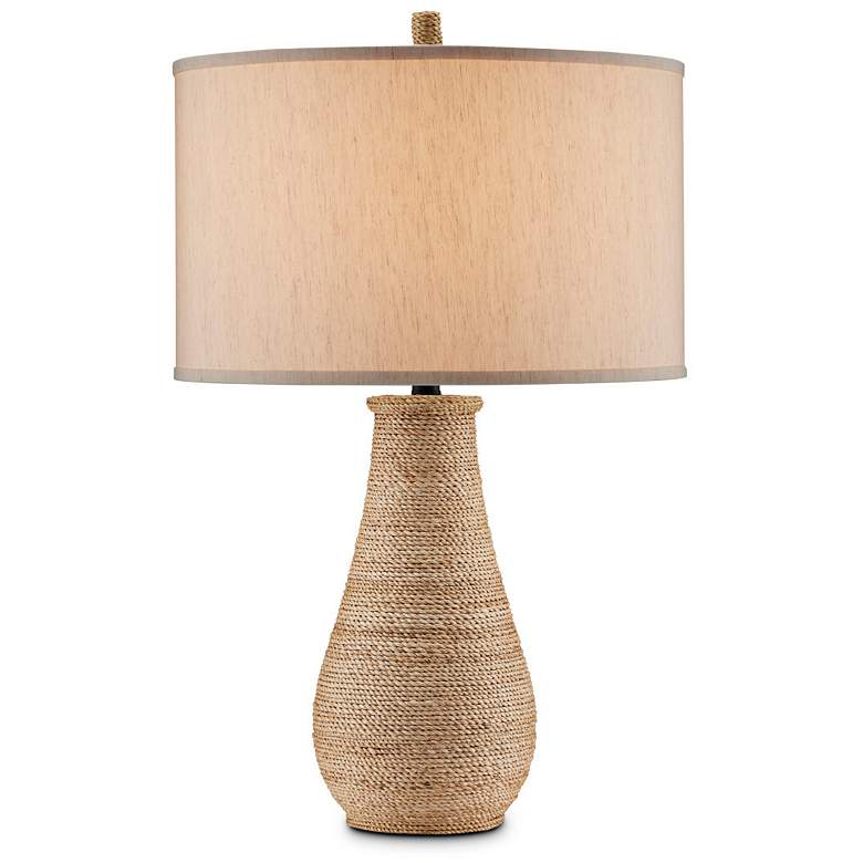 Image 2 Currey & Company 28.5" Joppa Rope Table Lamp