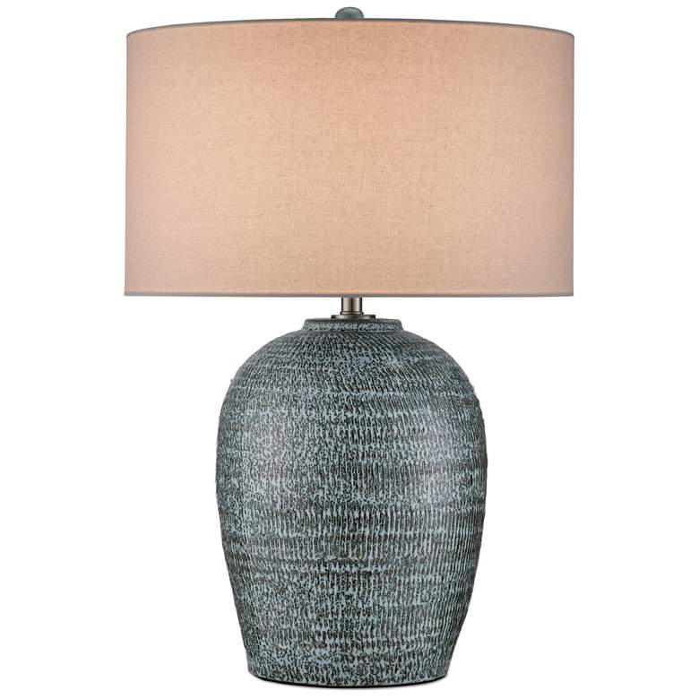 Image 2 Currey & Company 29.5" Agatha Ceramic Table Lamp
