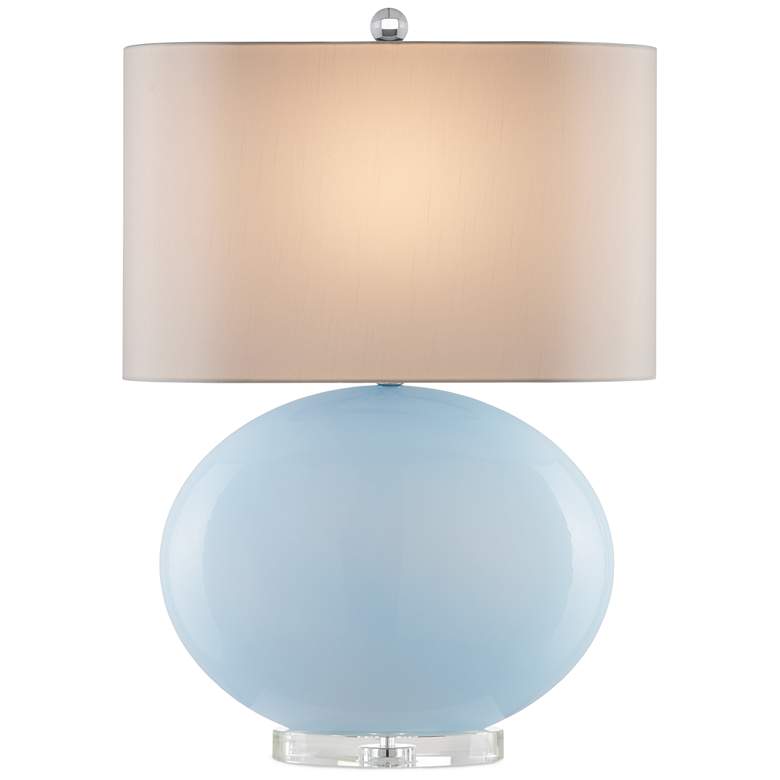 Image 1 Currey & Company 30.5" Laconia Optic Crystal Table Lamp