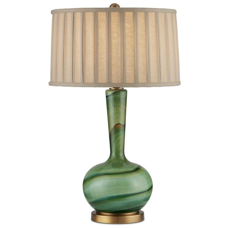 Image 5 Currey & Company 30.5" Lamartine Green Table Lamp more views
