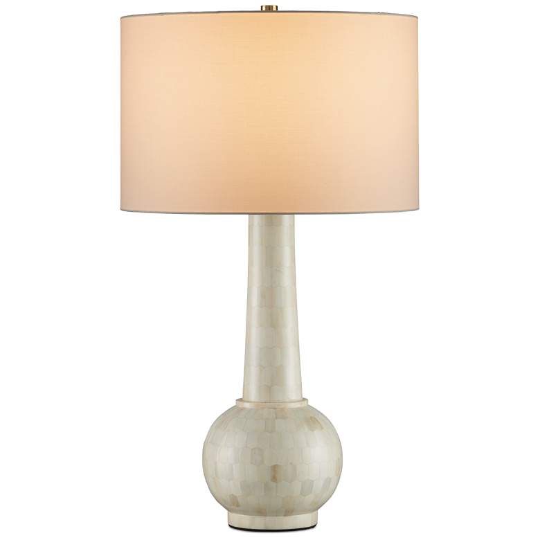 Image 1 Currey & Company 30.5" Osa Bone Table Lamp
