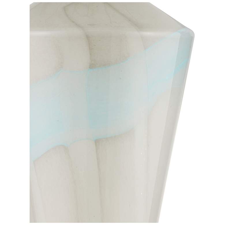 Image 2 Currey & Company 30" Floating Cloud Blue Gray Table Lamp more views