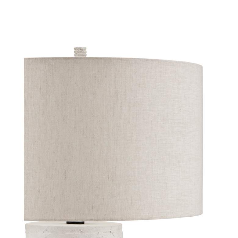 Image 3 Currey & Company 30" Innkeeper White Table Lamp more views