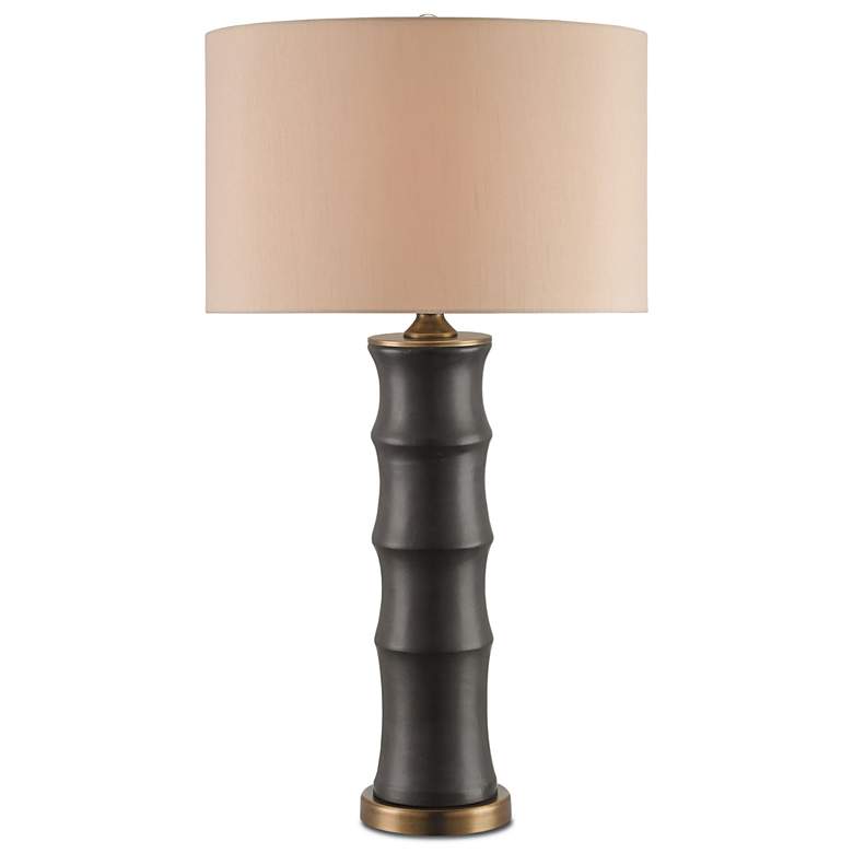 Image 1 Currey &#38; Company 31.25 inch Roark Black Table Lamp