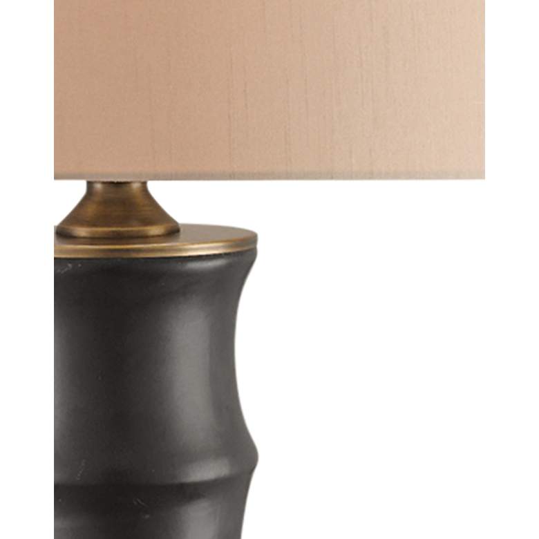 Image 2 Currey & Company 31.25" Roark Black Table Lamp more views