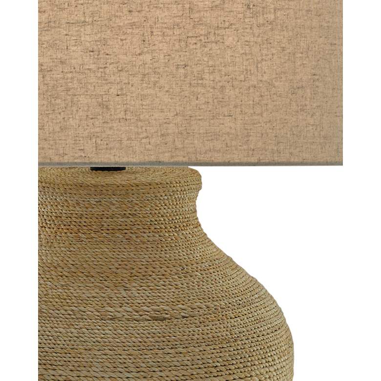 Image 2 Currey & Company 31" Hensen Rope Table Lamp more views