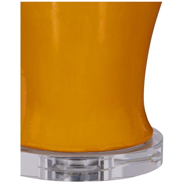 Image 2 Currey & Company 31" Imperial Yellow Table Lamp more views