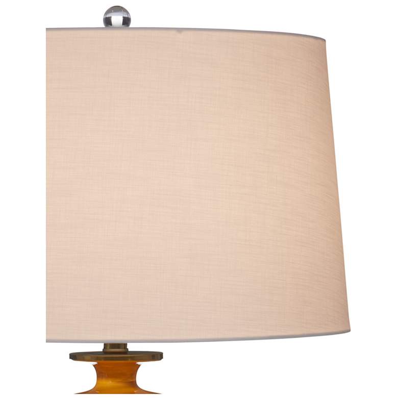 Image 3 Currey & Company 31" Imperial Yellow Table Lamp more views
