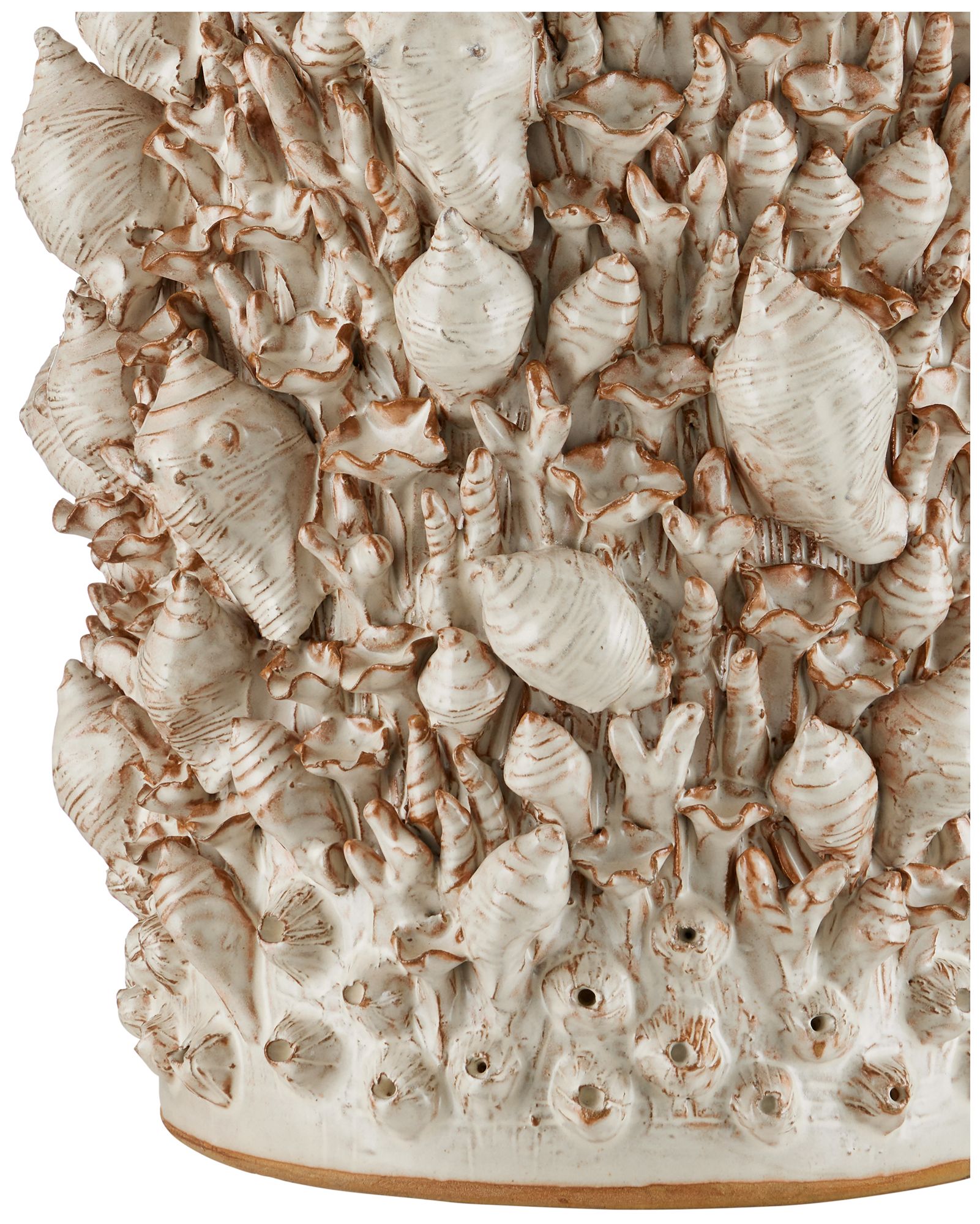 Image 3 Currey & Company 32.5" Corfu Ivory Ceramic Table Lamp more views