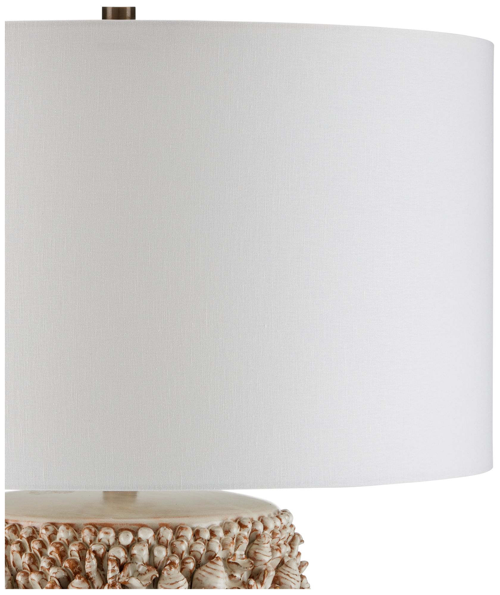 Image 4 Currey & Company 32.5" Corfu Ivory Ceramic Table Lamp more views