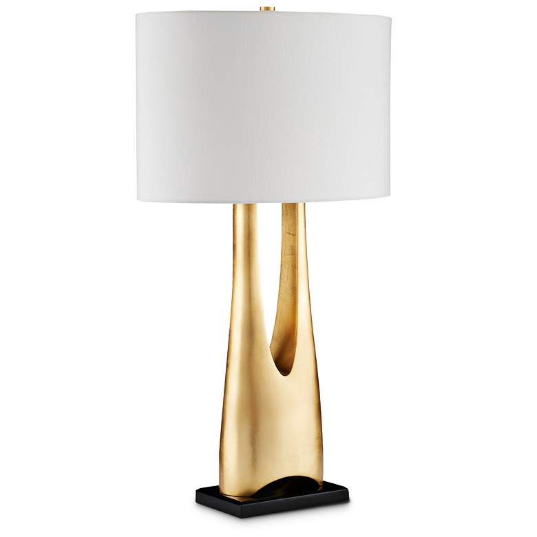Image 7 Currey & Company 32" La Porta Gold Table Lamp more views