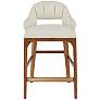 5_Currey & Company 34" Inga Counter Stool, Endurance Sand more views