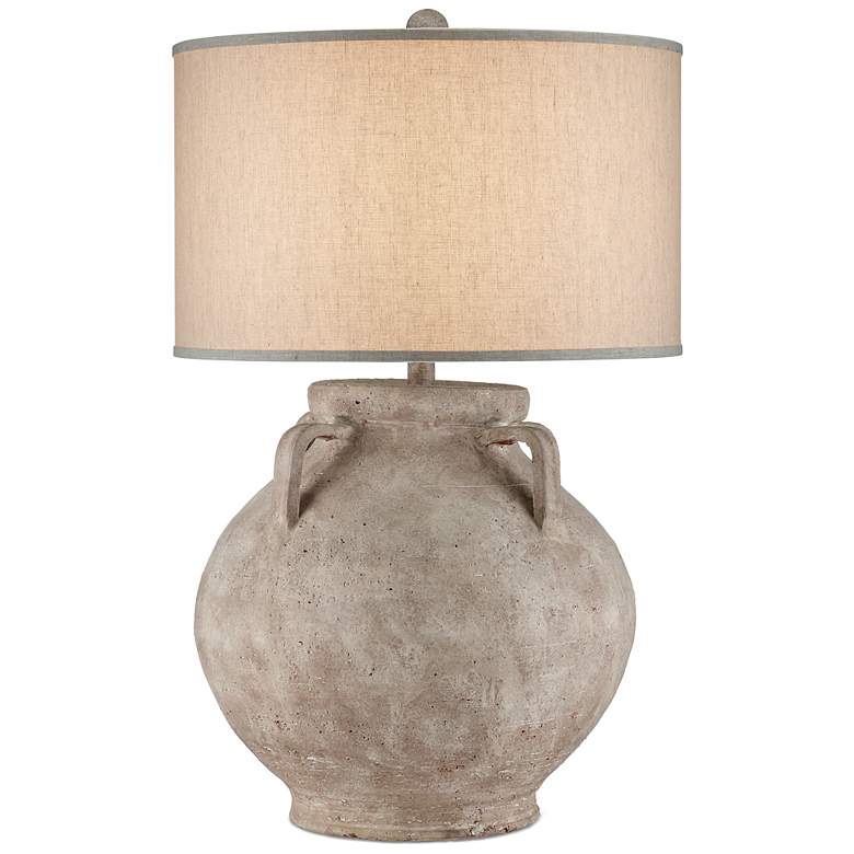 Image 4 Currey & Company 36.75" Pompeii Terracotta Table Lamp more views