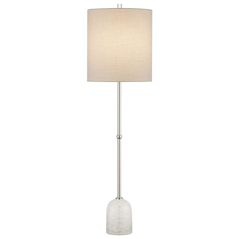 Image 1 Currey & Company 38.75" Craquelle Glass Table Lamp