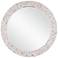 Currey & Company 38" Uma Mother of Pearl Round Mirror