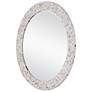 3_Currey & Company 38" Uma Mother of Pearl Round Mirror more views