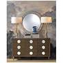 4_Currey & Company 38" Uma Mother of Pearl Round Mirror more views