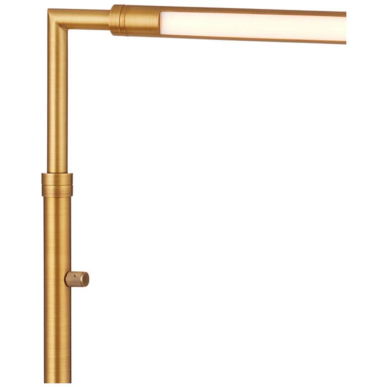 Image 2 Currey & Company 46.75" Autrand Brass Floor Lamp more views