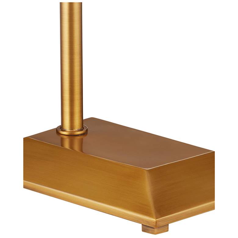 Image 3 Currey & Company 46.75" Autrand Brass Floor Lamp more views
