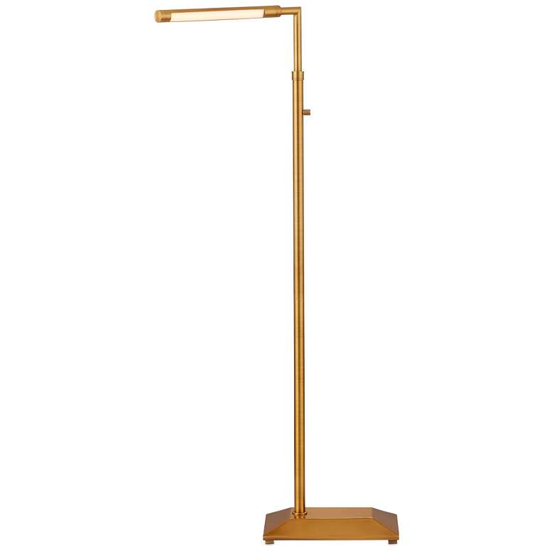Image 5 Currey & Company 46.75" Autrand Brass Floor Lamp more views